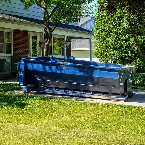 the waste in a residential dumpster is required to a land fill or recycling center for disposal or processing